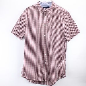 Tommy Hilfiger Short Sleeve Button Checkered Shirt